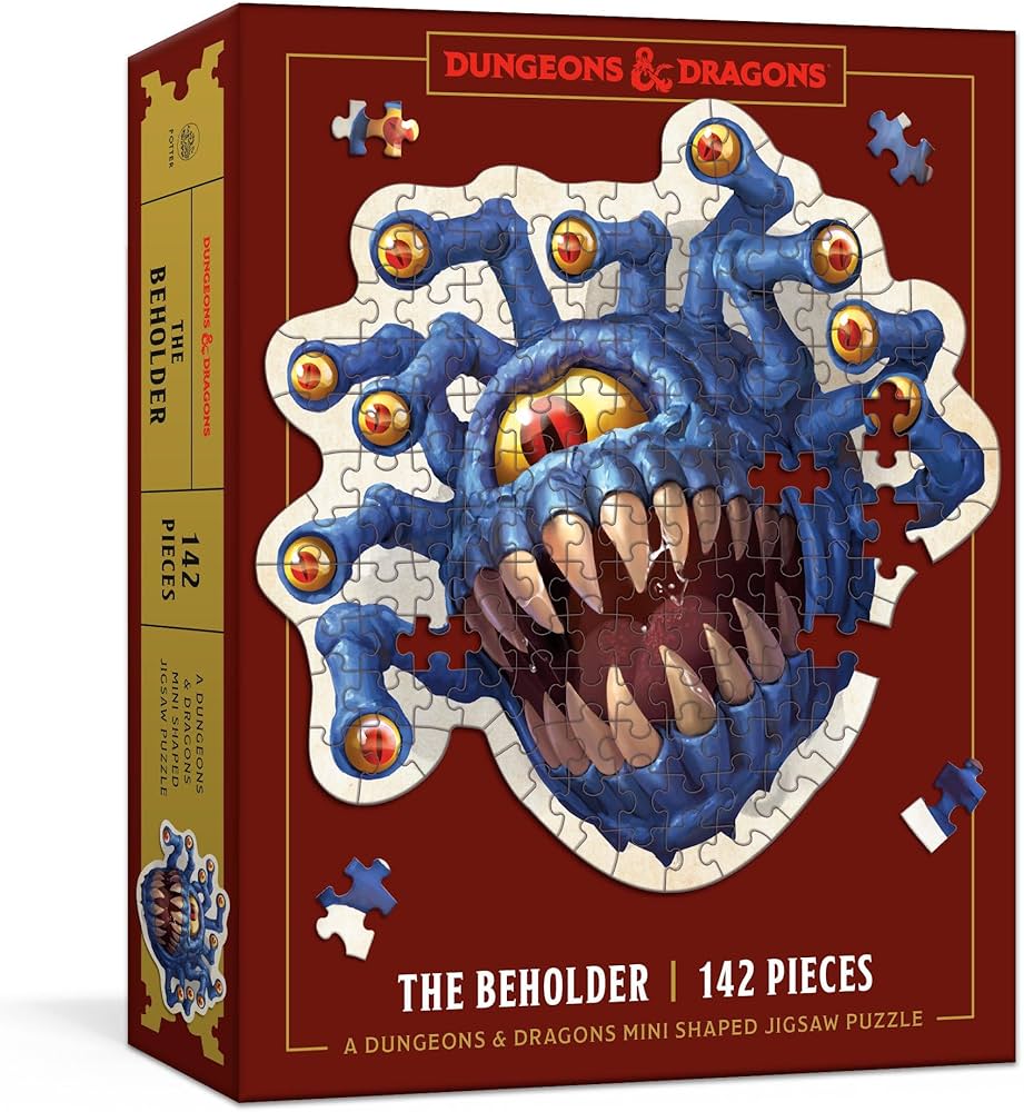 D&D Jigsaw puzzle: Beholder