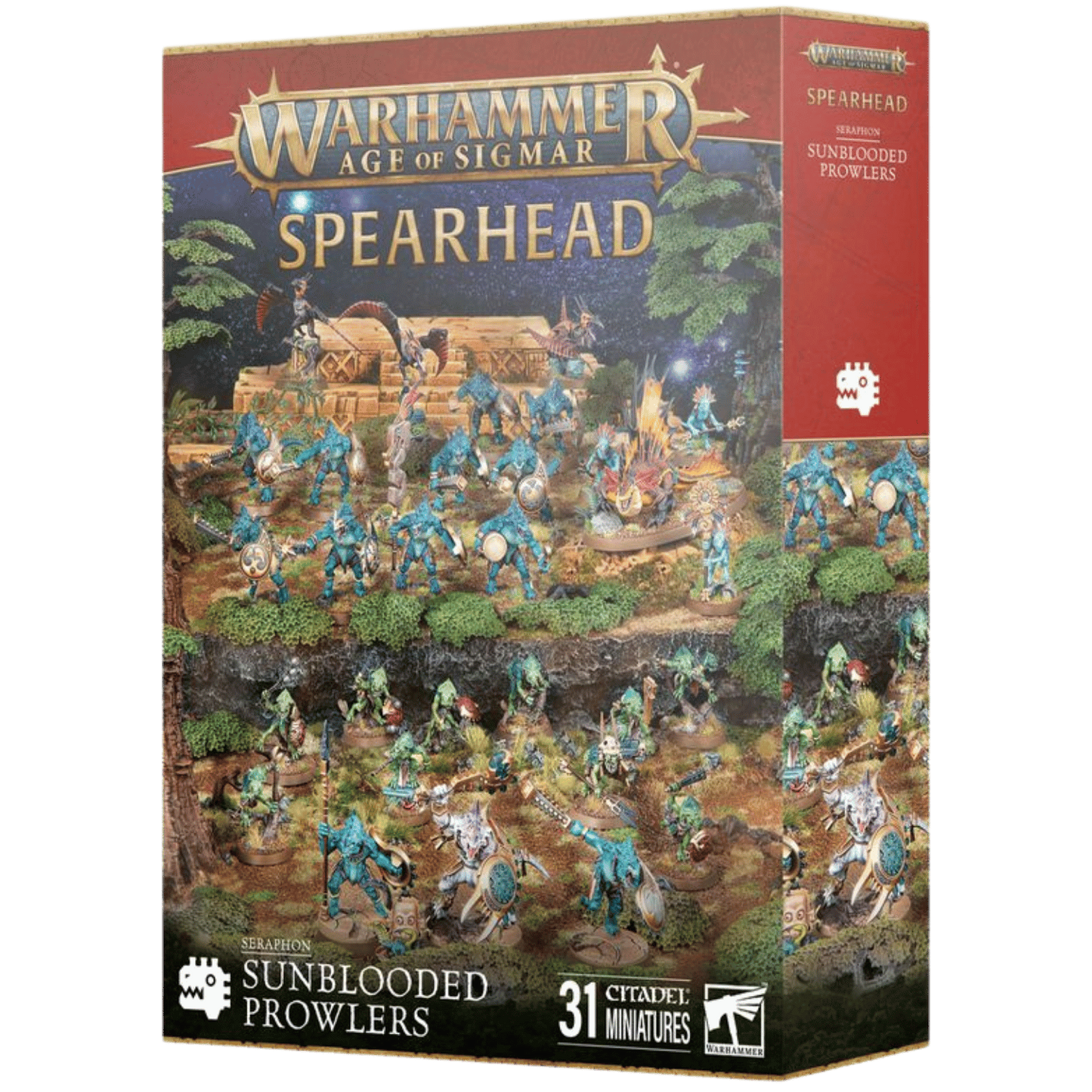 Spearhead: Seraphon - Sunblooded Prowlers