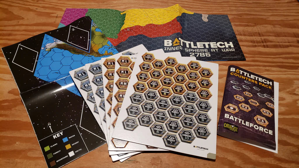 Battletech: Battle Force Counters Pack
