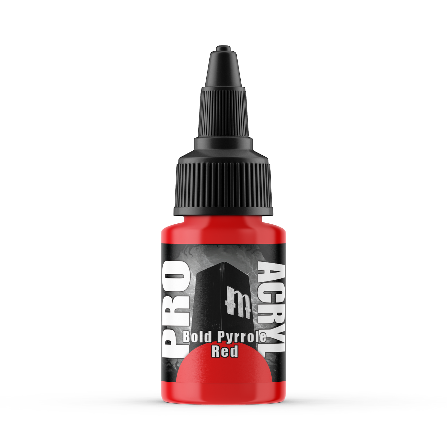 Pro Acryl: Bold Pyrrole Red