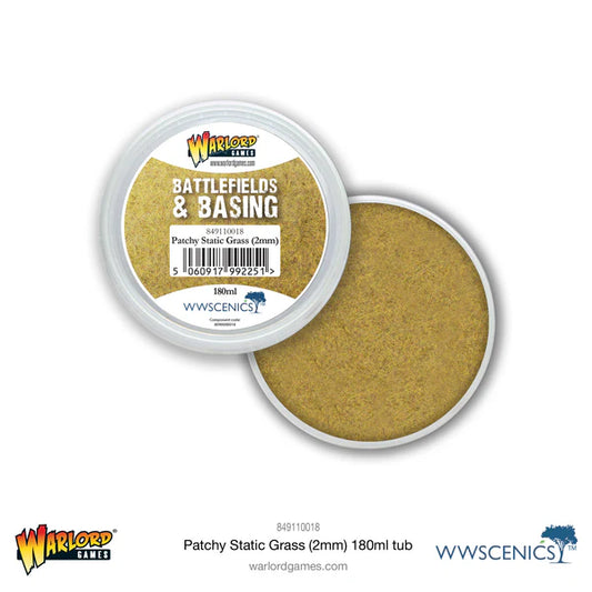 Basing Materials: Patchy Static Grass