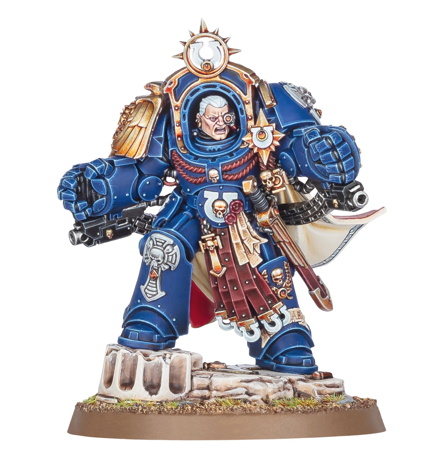 Space Marines: Marneus Calgar in Armour of Antilochus