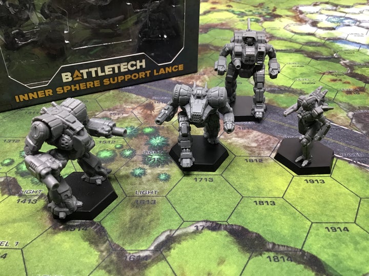 Battletech: Miniatures: Inner Sphere Support Lance