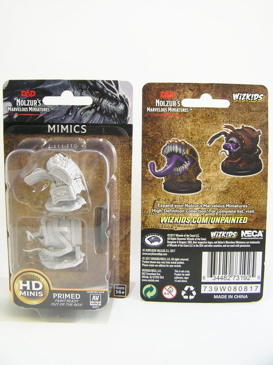 D&D: Nolzurs Miniatures: Mimics