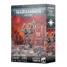 Chaos Space Marine: Chaos Lord with Jump Pack